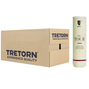 Carton de 18 tubes de 4 balles TRETORN serie+ Carton de 18 tubes de 4 balles TRETORN serie+