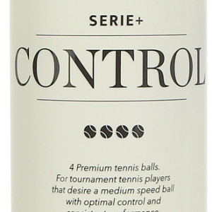 Tube of 4 TRETORN serie+ control balls Tube of 4 TRETORN serie+ control balls