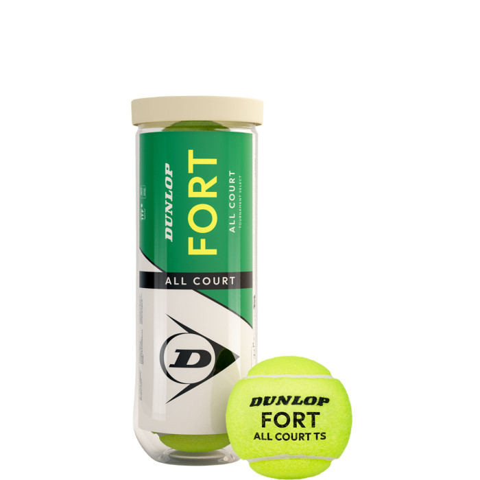 Tube 3 balls DUNLOP fort select Tube 3 balls DUNLOP fort select