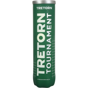 Tube of 4 TRETORN tournament balls