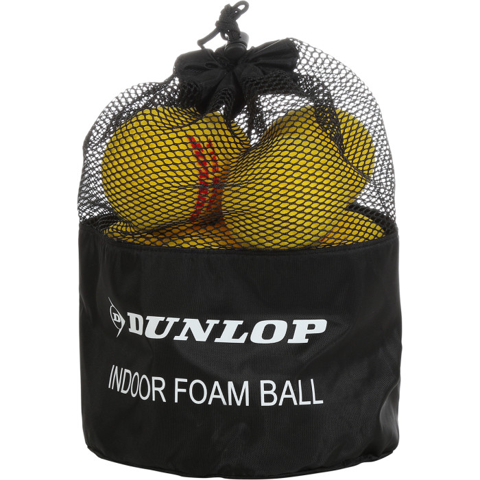 Pack of 12 DUNLOP indoor foam balls Pack of 12 DUNLOP indoor foam balls