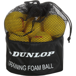 Pack of 12 DUNLOP training foam balls Pack of 12 DUNLOP training foam balls