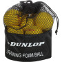 Pack of 12 DUNLOP training foam balls