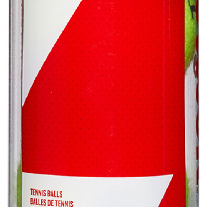 Tube of 4 WILSON team practice balls Tube of 4 WILSON team practice balls
