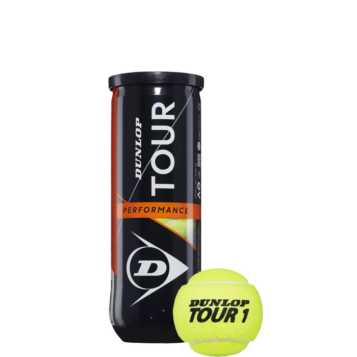 Tube 3 balls DUNLOP tour performance Tube 3 balls DUNLOP tour performance