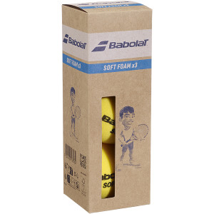 Sachet 3 BABOLAT soft foam balls Sachet 3 BABOLAT soft foam balls