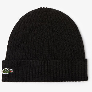 Bonnet LACOSTE laine ribbed