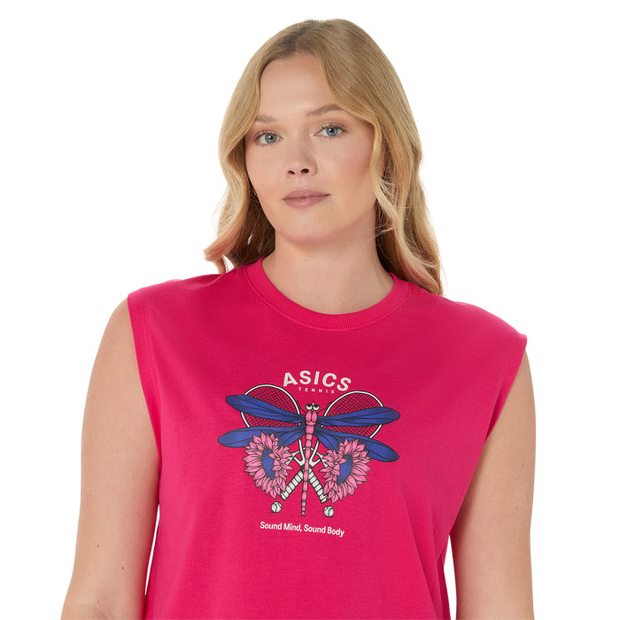 T-shirt ASICS femme game seasonal graphic T-shirt ASICS femme game seasonal graphic