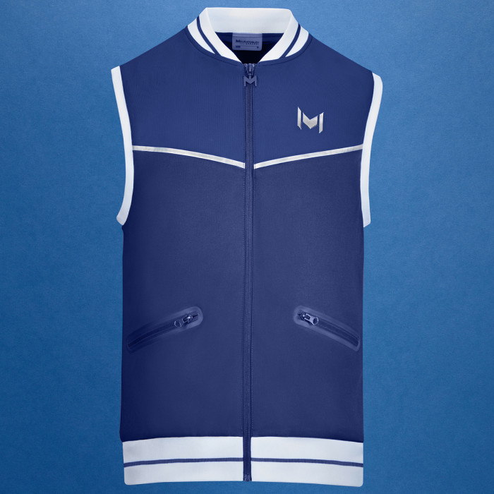 Veste MOURATOGLOU APPAREL sans manches new york Veste MOURATOGLOU APPAREL sans manches new york