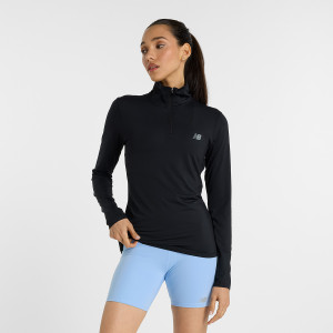 T-shirt NEW BALANCE femme sport sport quarter zip