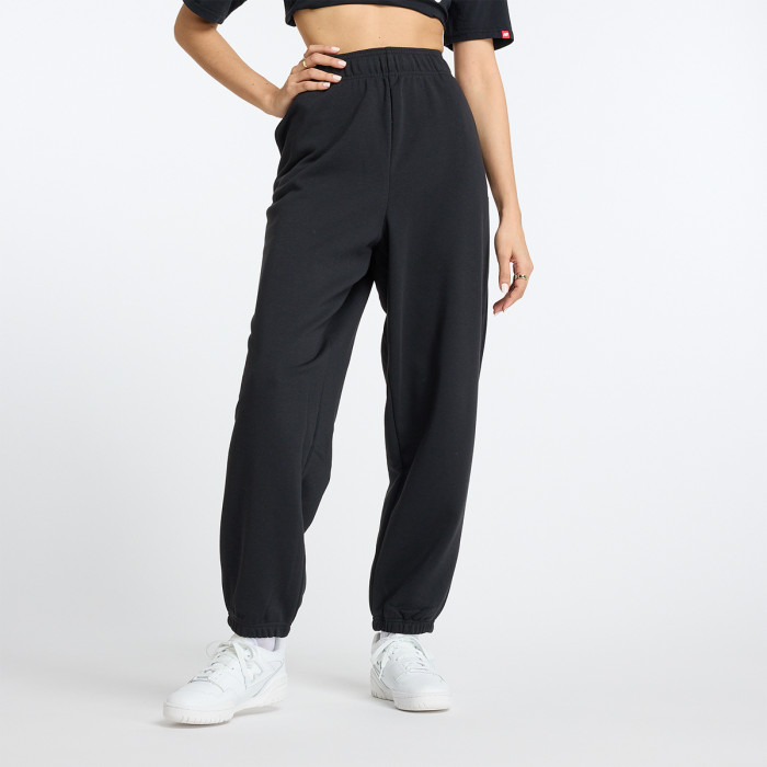 Pantalon NEW BALANCE femme sport french terry jogger Pantalon NEW BALANCE femme sport french terry jogger