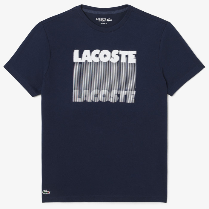 T-shirt LACOSTE core performance graphic