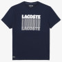 T-shirt LACOSTE core performance graphic