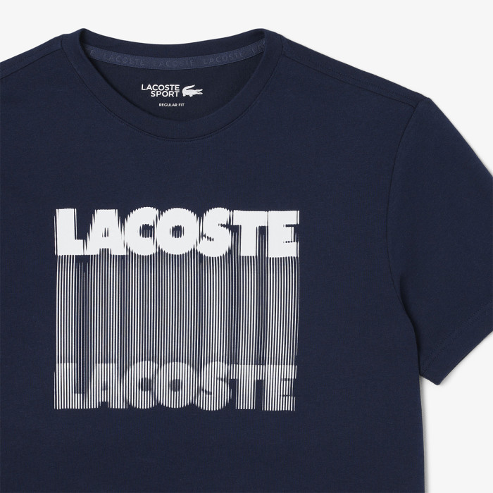 T-shirt LACOSTE core performance graphic