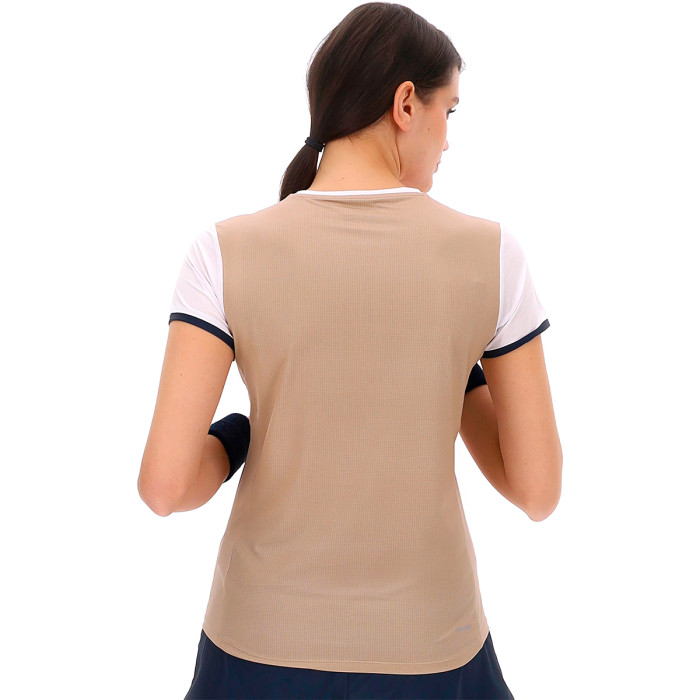 T-shirt LOTTO femme tech v - d1