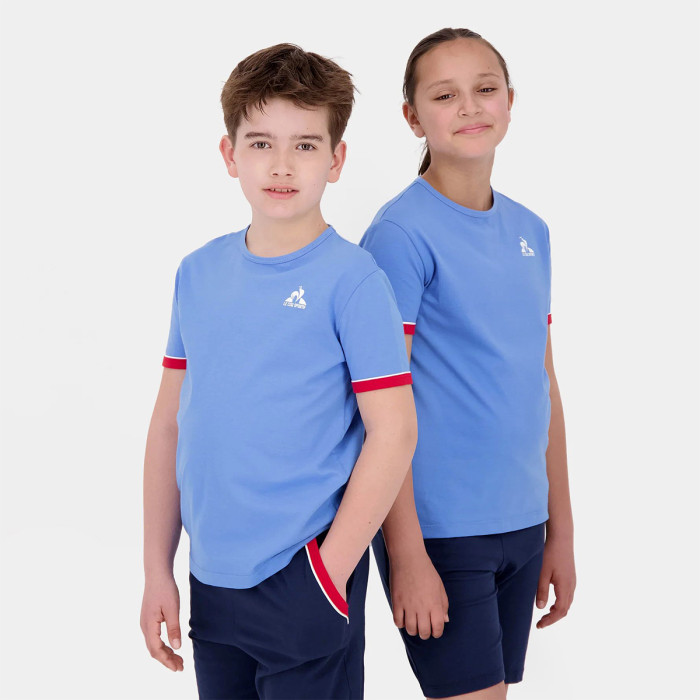 T-shirt LE COQ SPORTIF junior tricolore T-shirt LE COQ SPORTIF junior tricolore