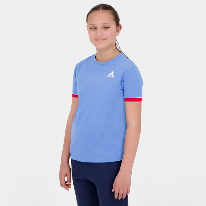 T-shirt LE COQ SPORTIF junior tricolore