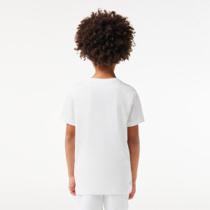 Junior boys' LACOSTE croco t-shirt