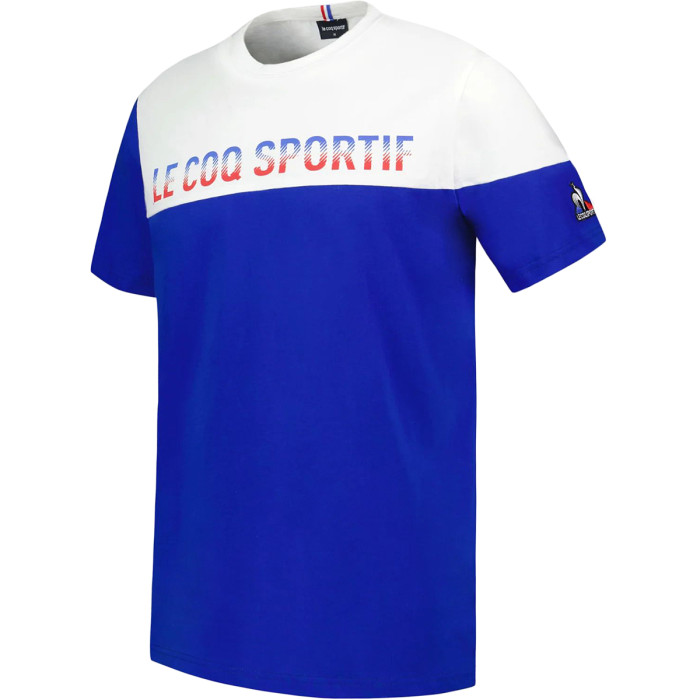 T-shirt LE COQ SPORTIF tricolore T-shirt LE COQ SPORTIF tricolore