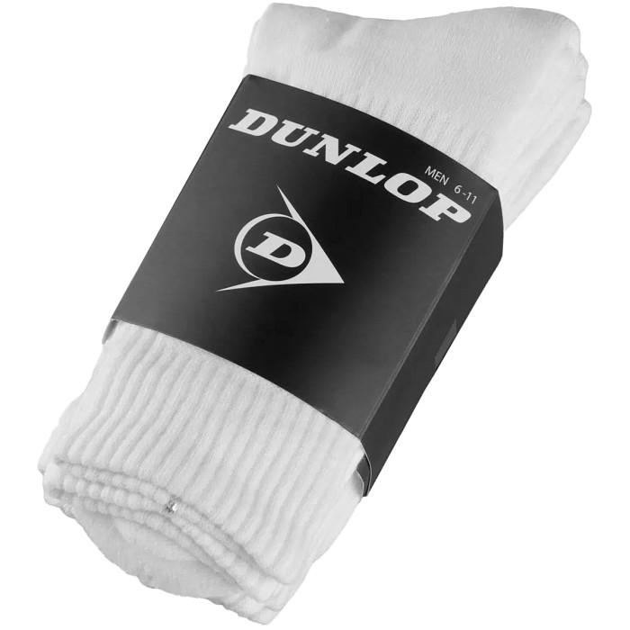 Chaussettes DUNLOP homme crew (x3) - 39/46 Chaussettes DUNLOP homme crew (x3) - 39/46