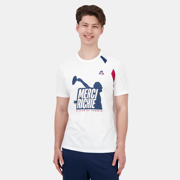T-shirt LE COQ SPORTIF celebration gasquet T-shirt LE COQ SPORTIF celebration gasquet