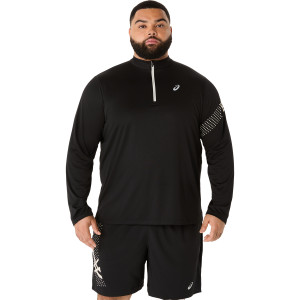 T-shirt ASICS icon ls 1/2 zip manches longues