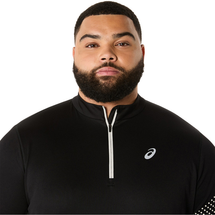 T-shirt ASICS icon ls 1/2 zip manches longues