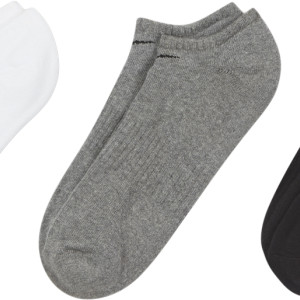 3 pairs of NIKE cushion socks (no show)