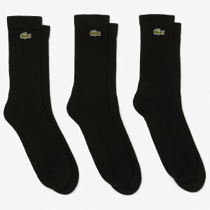 3 paires de chaussettes LACOSTE athlete (mid)
