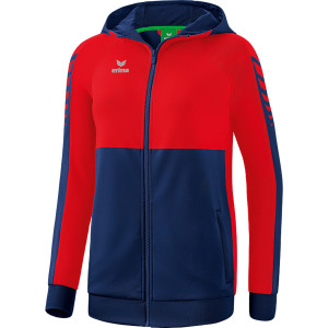 Six wings women's hooded training jacket