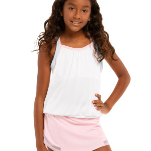 Junior girls LUCKY IN LOVE in motion bralette tank top