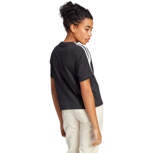 Women's ADIDAS 3 stripes crop top t-shirt Women's ADIDAS 3 stripes crop top t-shirt