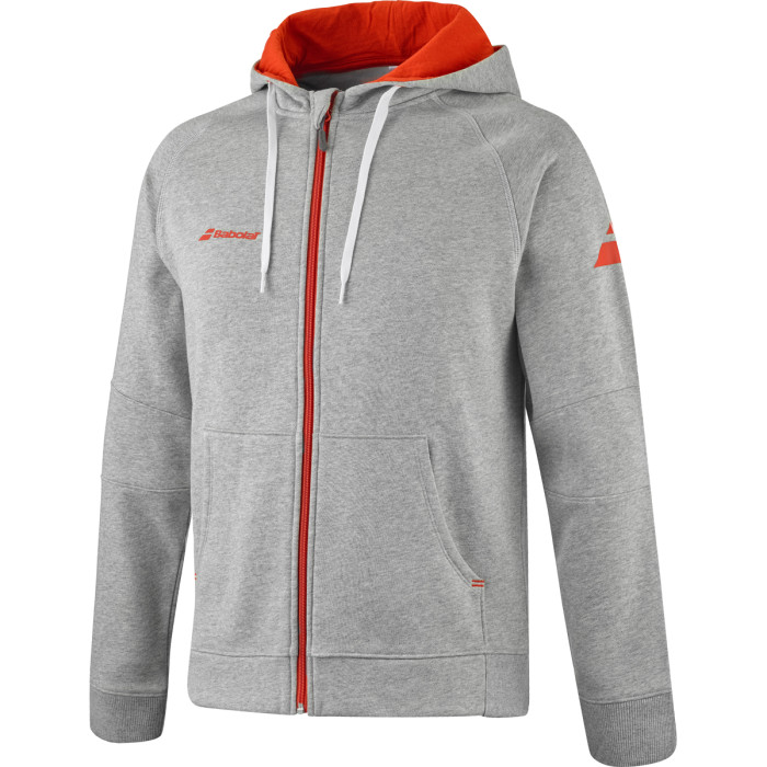 BABOLAT exercise fz hooded sweatshirt BABOLAT exercise fz hooded sweatshirt