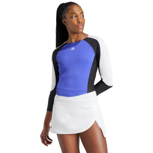 T-shirt ADIDAS pro femme manches 3/4 athlete new york