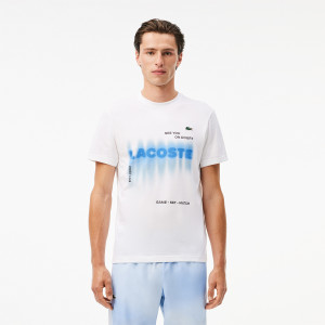 T-shirt LACOSTE training medvedev