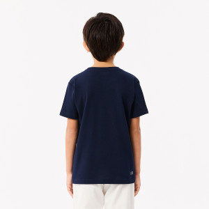 T-shirt LACOSTE junior croco