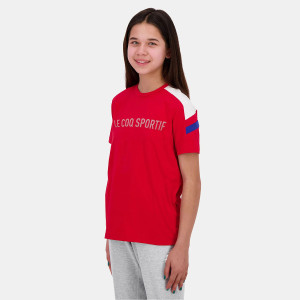 T-shirt LE COQ SPORTIF junior tricolore
