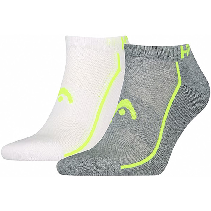 2 paires de chaussettes HEAD perf (no show)