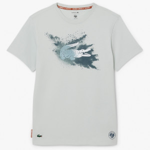 T-shirt LACOSTE roland-garros spray logo