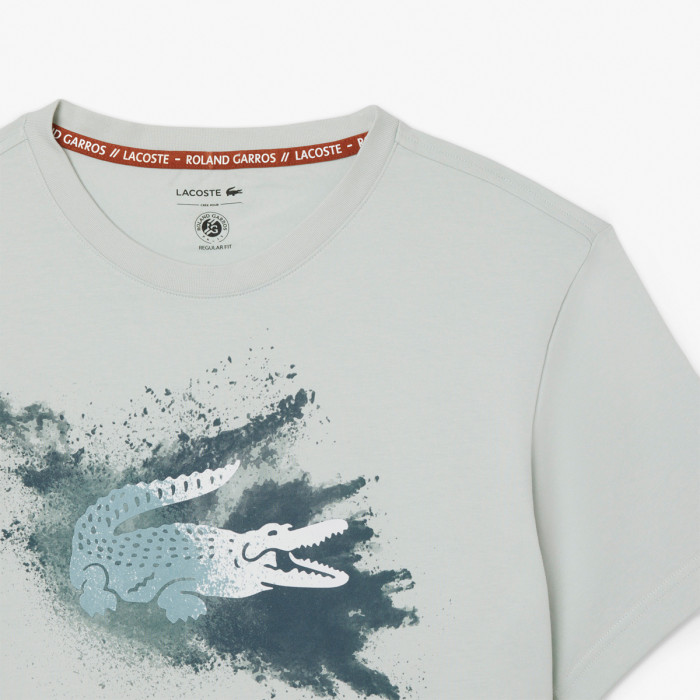 T-shirt LACOSTE roland-garros spray logo