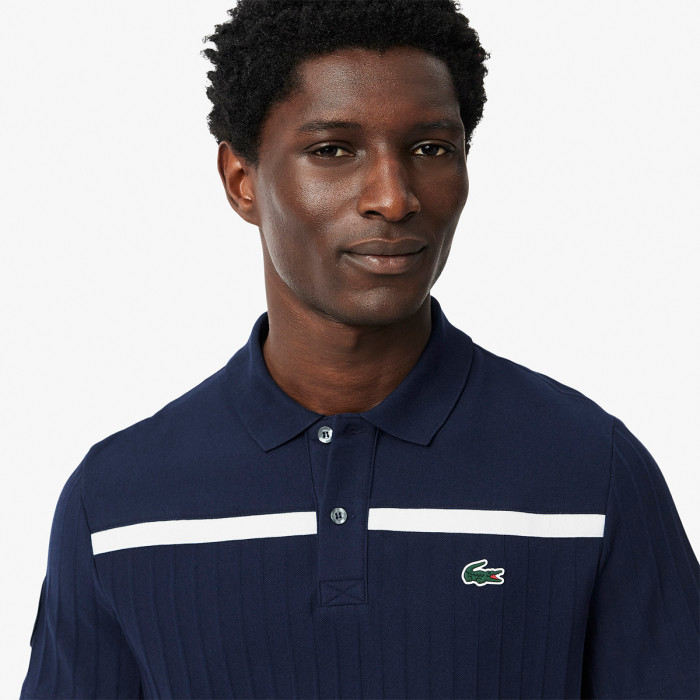 Polo LACOSTE heritage plisse Polo LACOSTE heritage plisse