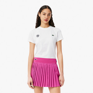 T-shirt LACOSTE femme roland-garros