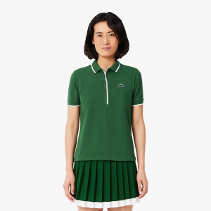 Polo LACOSTE femme heritage