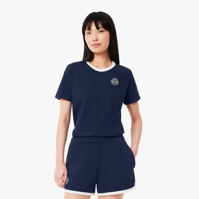 T-shirt LACOSTE femme heritage T-shirt LACOSTE femme heritage