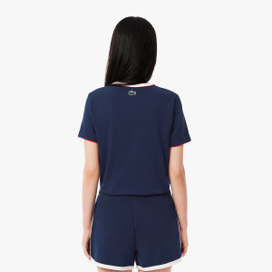 T-shirt LACOSTE femme heritage T-shirt LACOSTE femme heritage