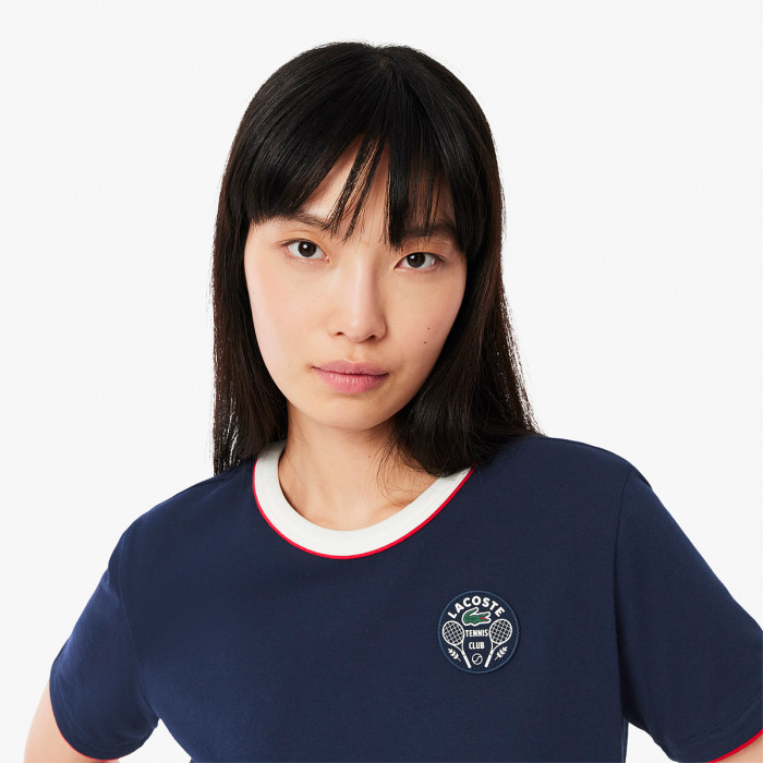 T-shirt LACOSTE femme heritage T-shirt LACOSTE femme heritage