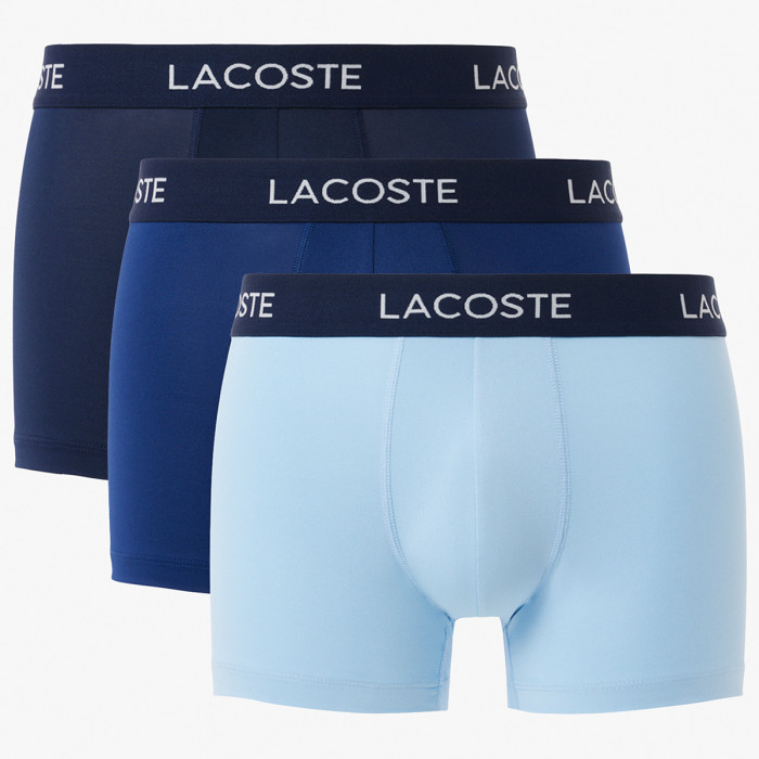 Pack de 3 boxers LACOSTE polyester Pack de 3 boxers LACOSTE polyester
