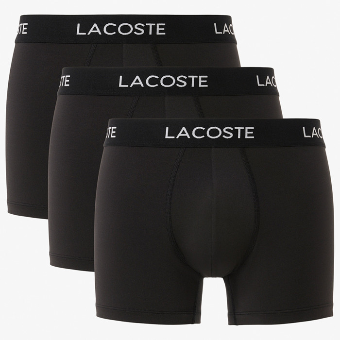 Pack de 3 boxers LACOSTE polyester