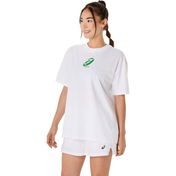 T-shirt ASICS femme court graphic londres