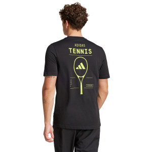 T-shirt ADIDAS play graphic tennis coton T-shirt ADIDAS play graphic tennis coton